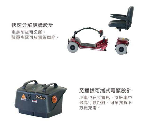 【必翔】TE-GK9 電動代步車：圖片 3