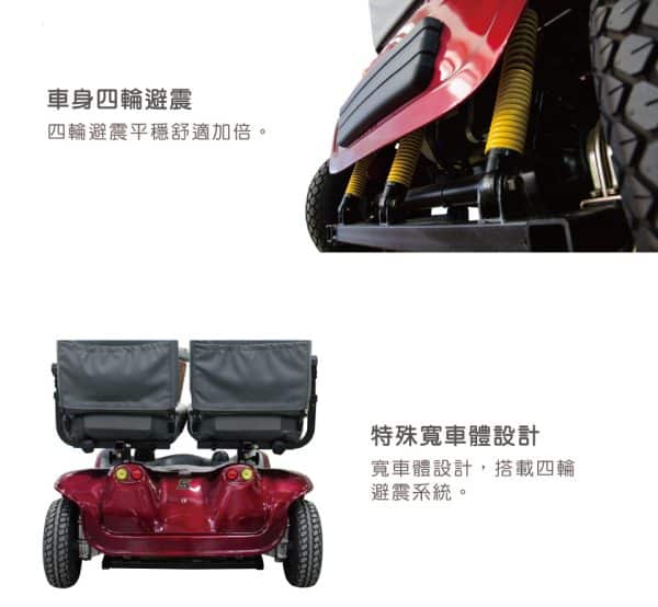 【必翔】TE-889DXD 電動代步車：圖片 3