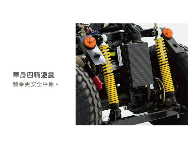 【必翔】TE-889SLC 電動代步車 (C型把手款)：圖片 3