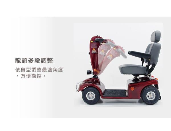 【必翔】TE-889SLC 電動代步車 (C型把手款)：圖片 5