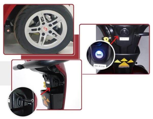 【必翔】TE-889AE 電動代步車：圖片 6